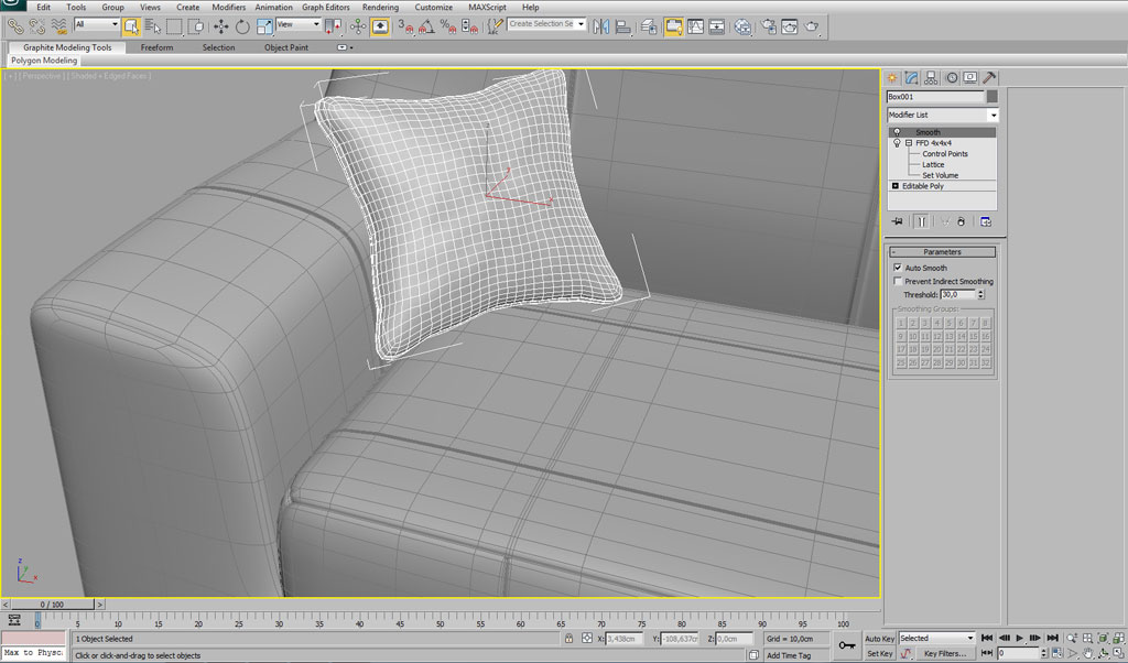 Modelling An Interior Sofa Using 3ds Max Interior 3d Sphere 3ds Max Tutorials